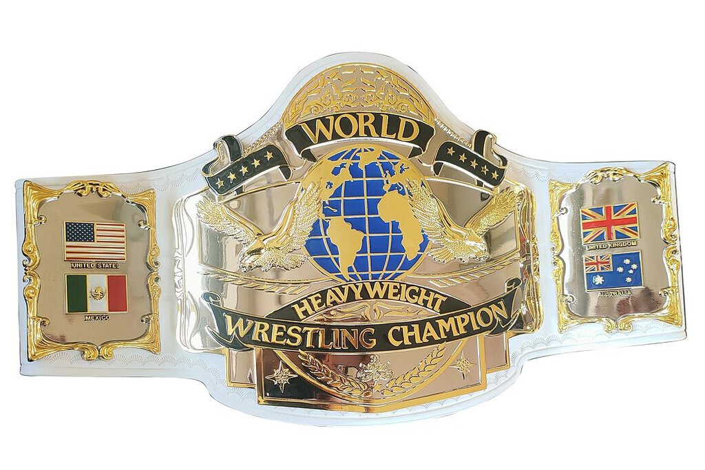WWF Dual Plated Andre Heavyweight Fandu 1987 Championship Belt