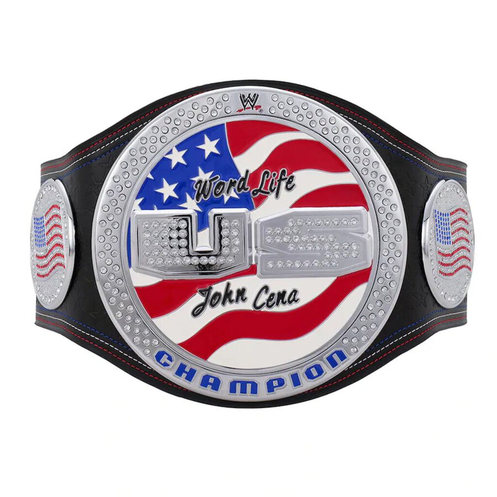 WWE John Cena United States Spinner Championship Belt