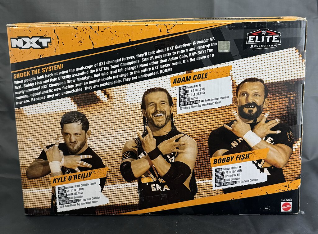 Undisputed Era - Mattel Elite - Autographed Figure