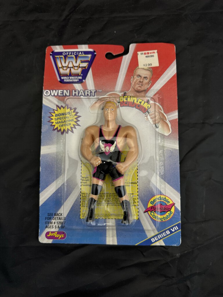 Owen Hart - Just Toys - Bend-Ems
