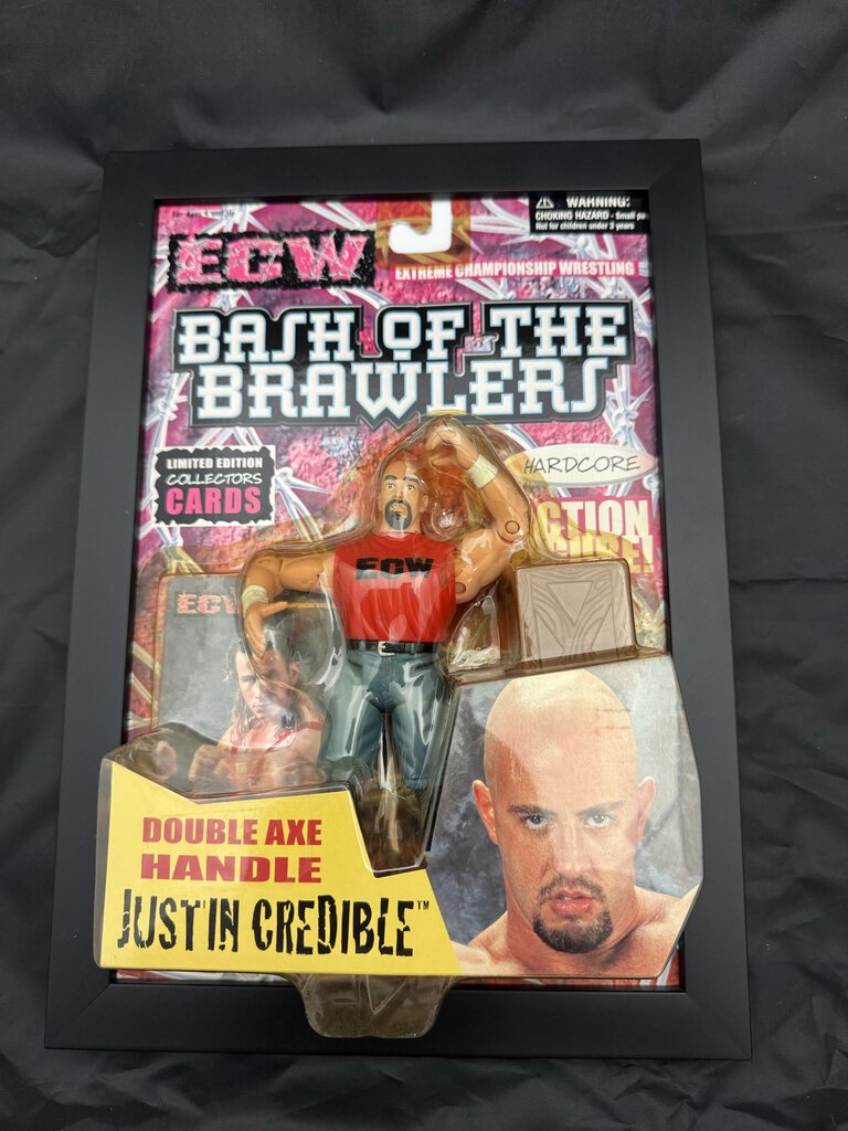 Justin Credible - Toymakers - ECW Framed
