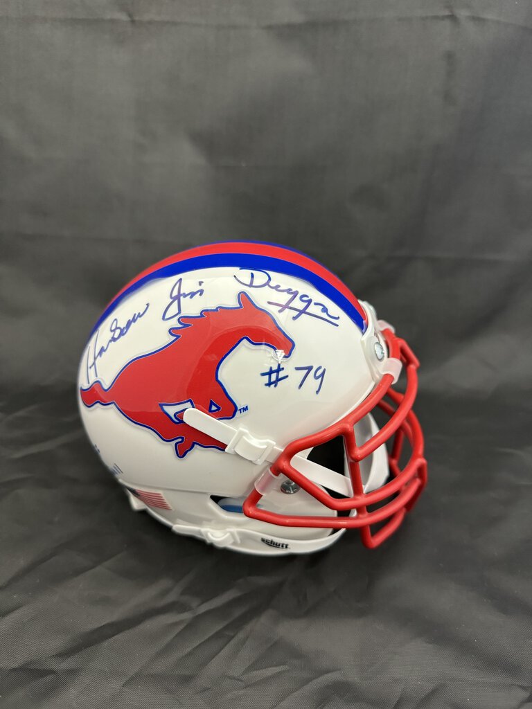 Hacksaw Jim Duggan - Autographed Football Mini Helmet