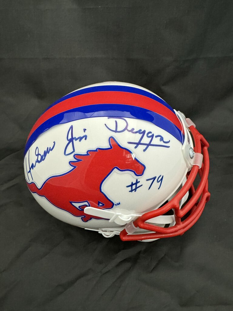 Hacksaw Jim Duggan - Autographed Football Mini Helmet