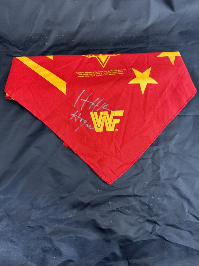 Hulk Hogan - Autographed Bandana