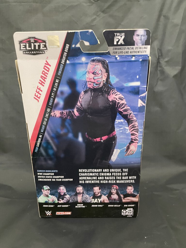 Jeff Hardy Elite series 71 Figure