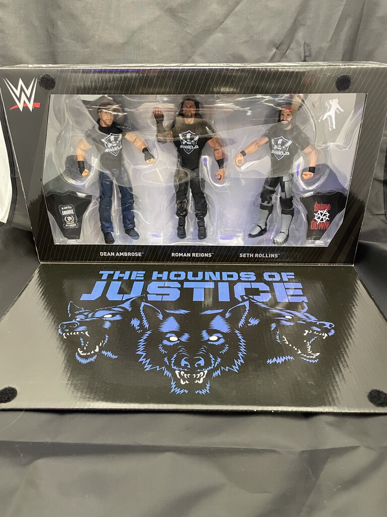 The Shield 3 pack elite figure set