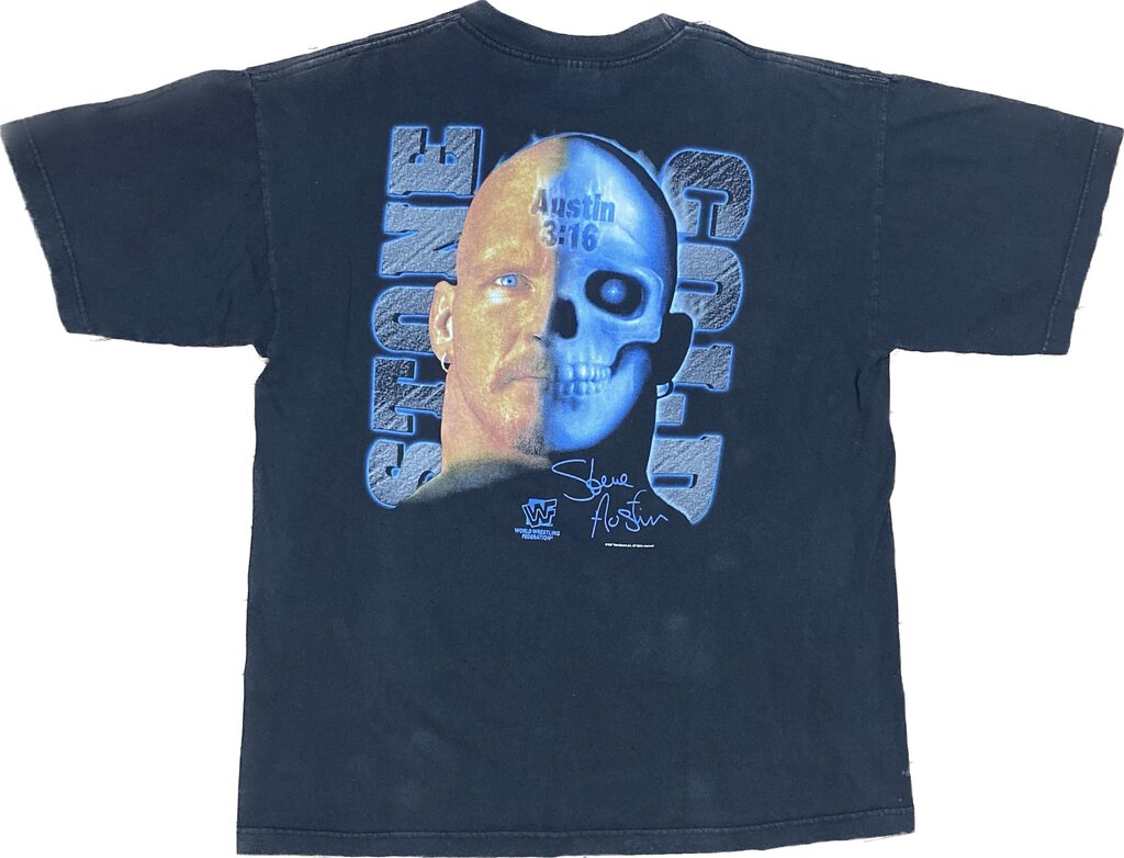 Stone Cold - Half Face Half Skull